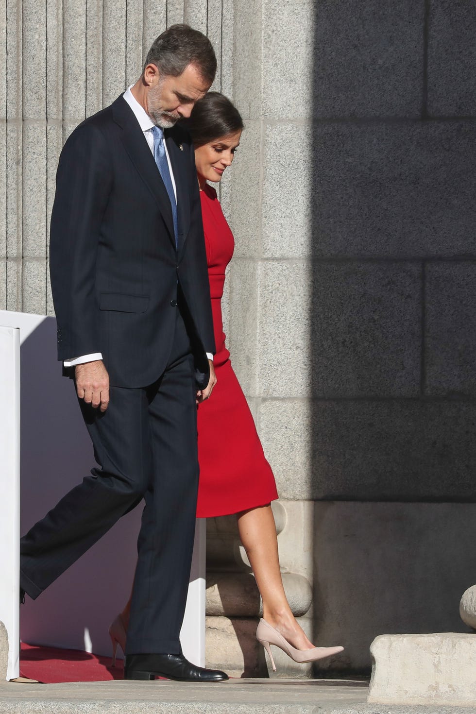 Look Letizia 40 aniversario Constitución