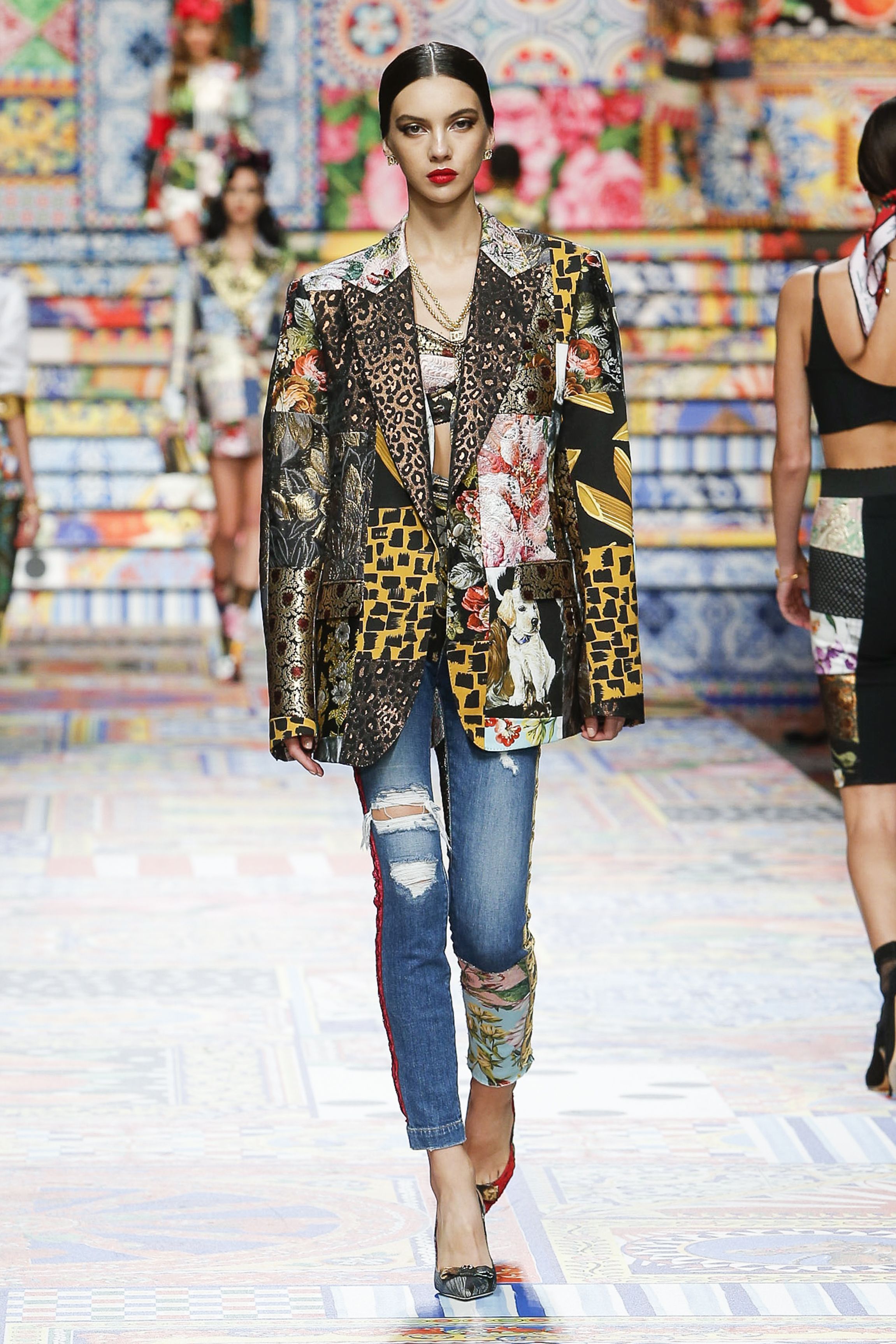 Dolce & Gabbana Make A Case For Sicilian Patchwork