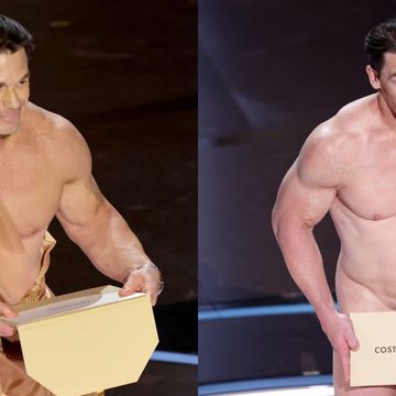 約翰希南「全裸」上奧斯卡台頒獎，精壯肌肉被稱行走的蛋白質！一週五天魔鬼訓練炸肌