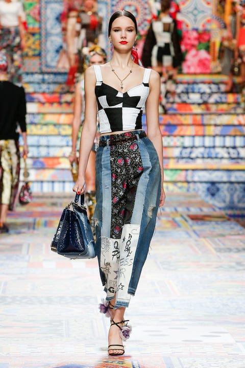 Dolce & Gabbana Make A Case For Sicilian Patchwork