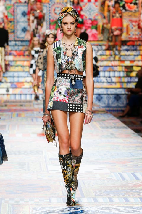 Dolce & Gabbana Make A Case For Sicilian Patchwork