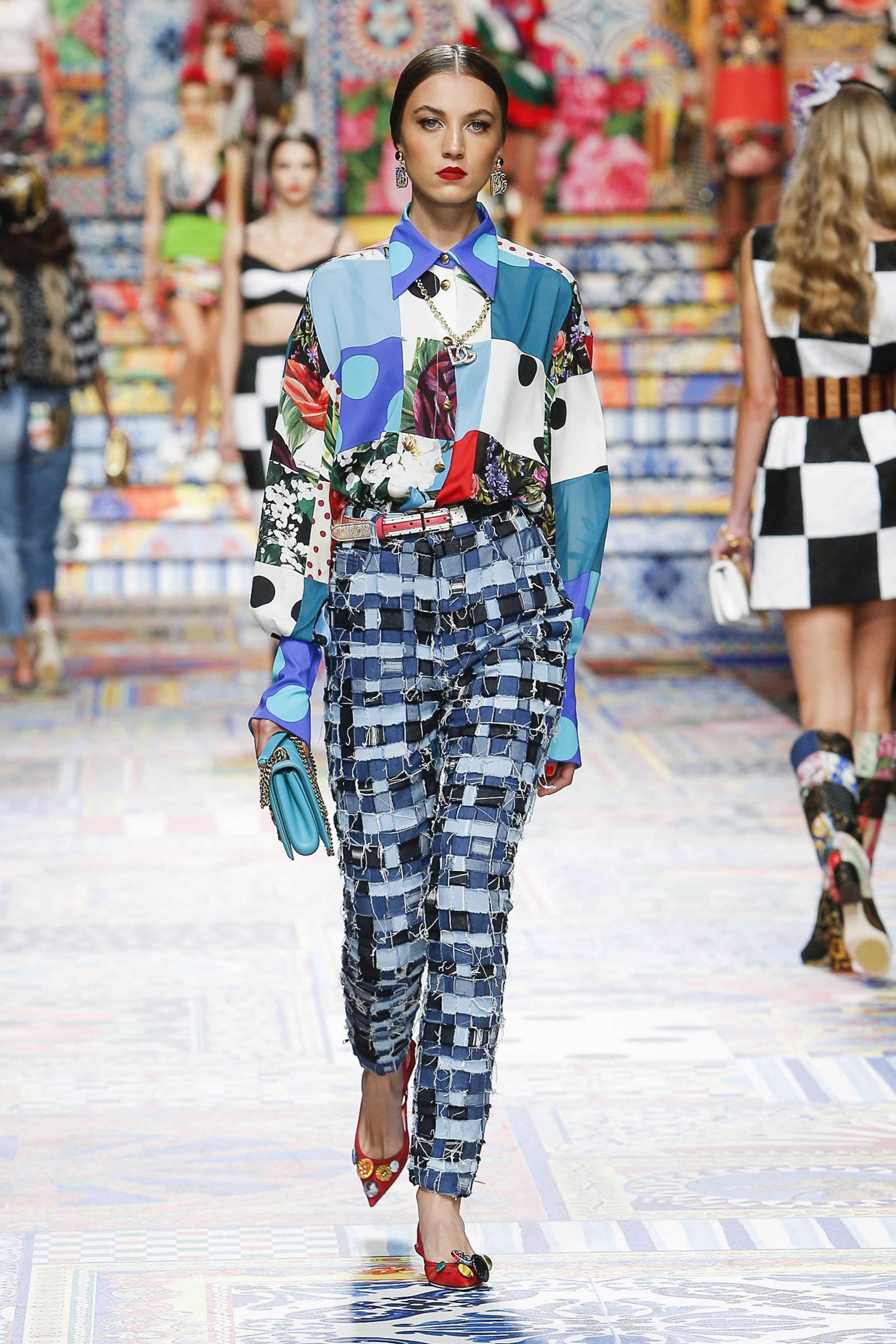 Dolce & Gabbana Make A Case For Sicilian Patchwork