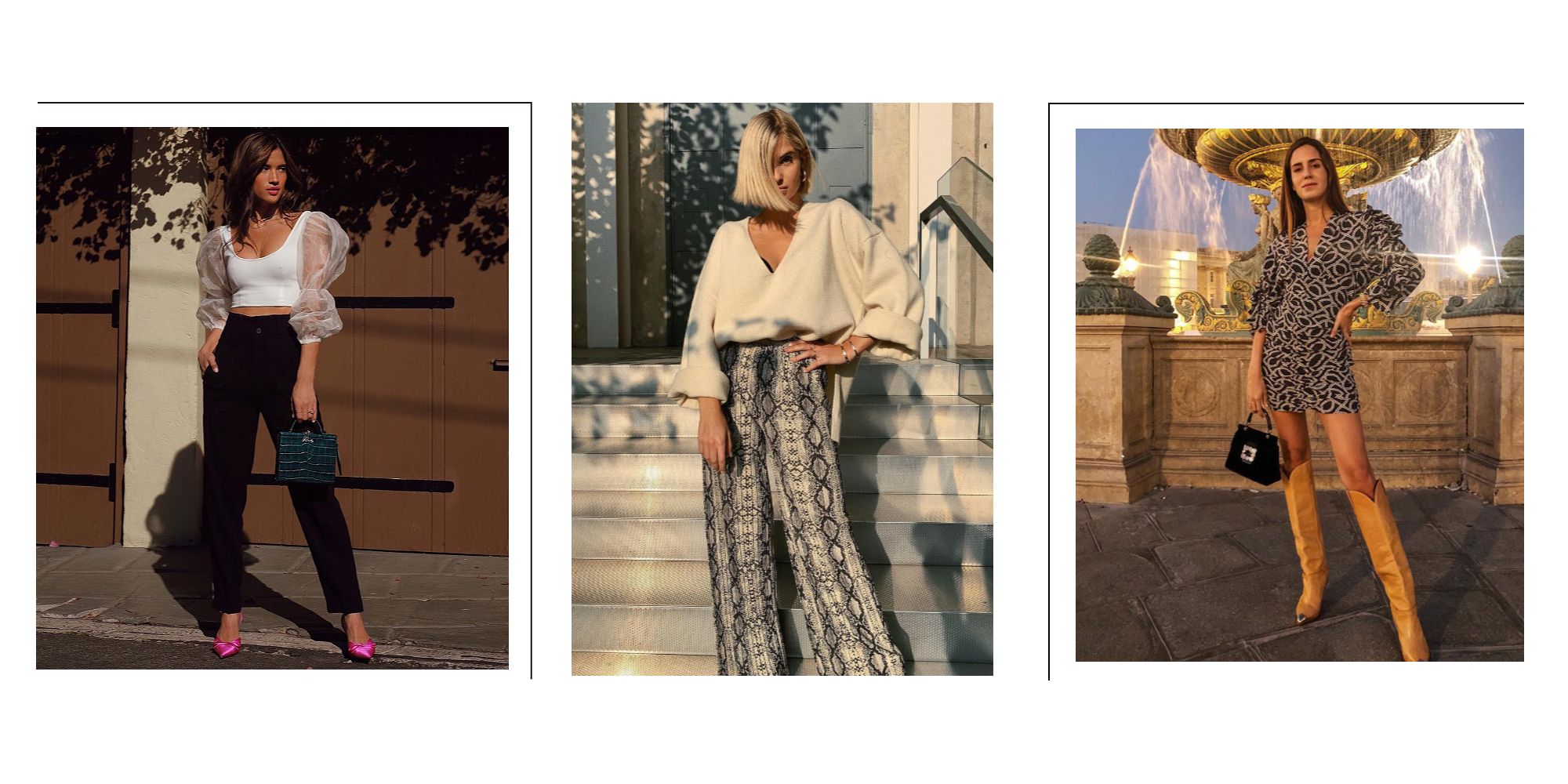 Looks de Instagram aprovechar la fiesta en versión casual - Cómo llevar la ropa de fiesta de día