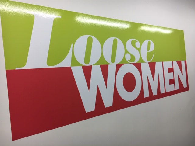 Loose Women studio 