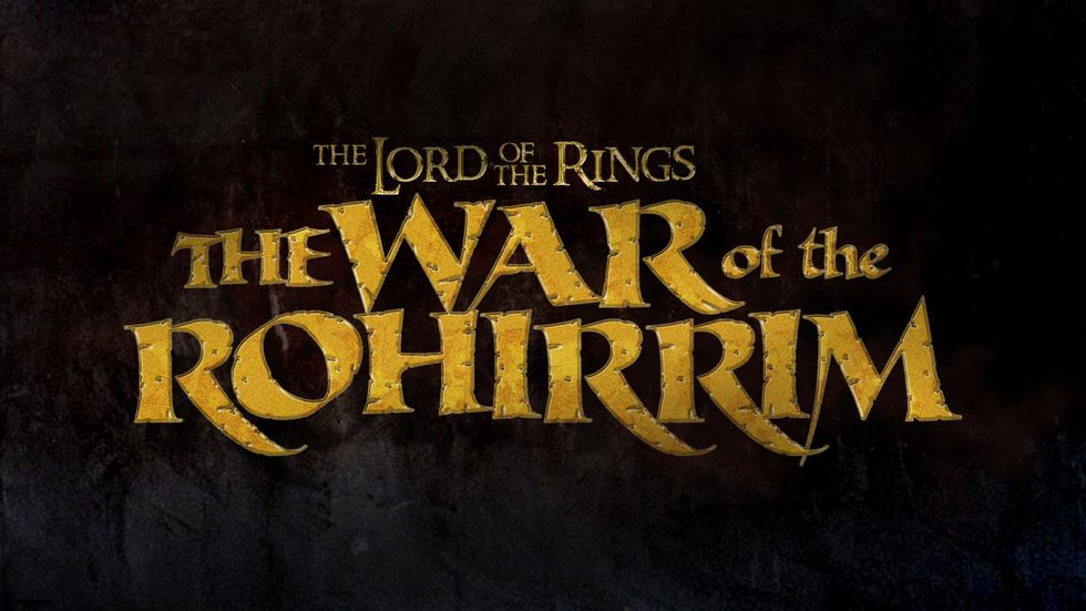lord of the rings war of rohirrim logo