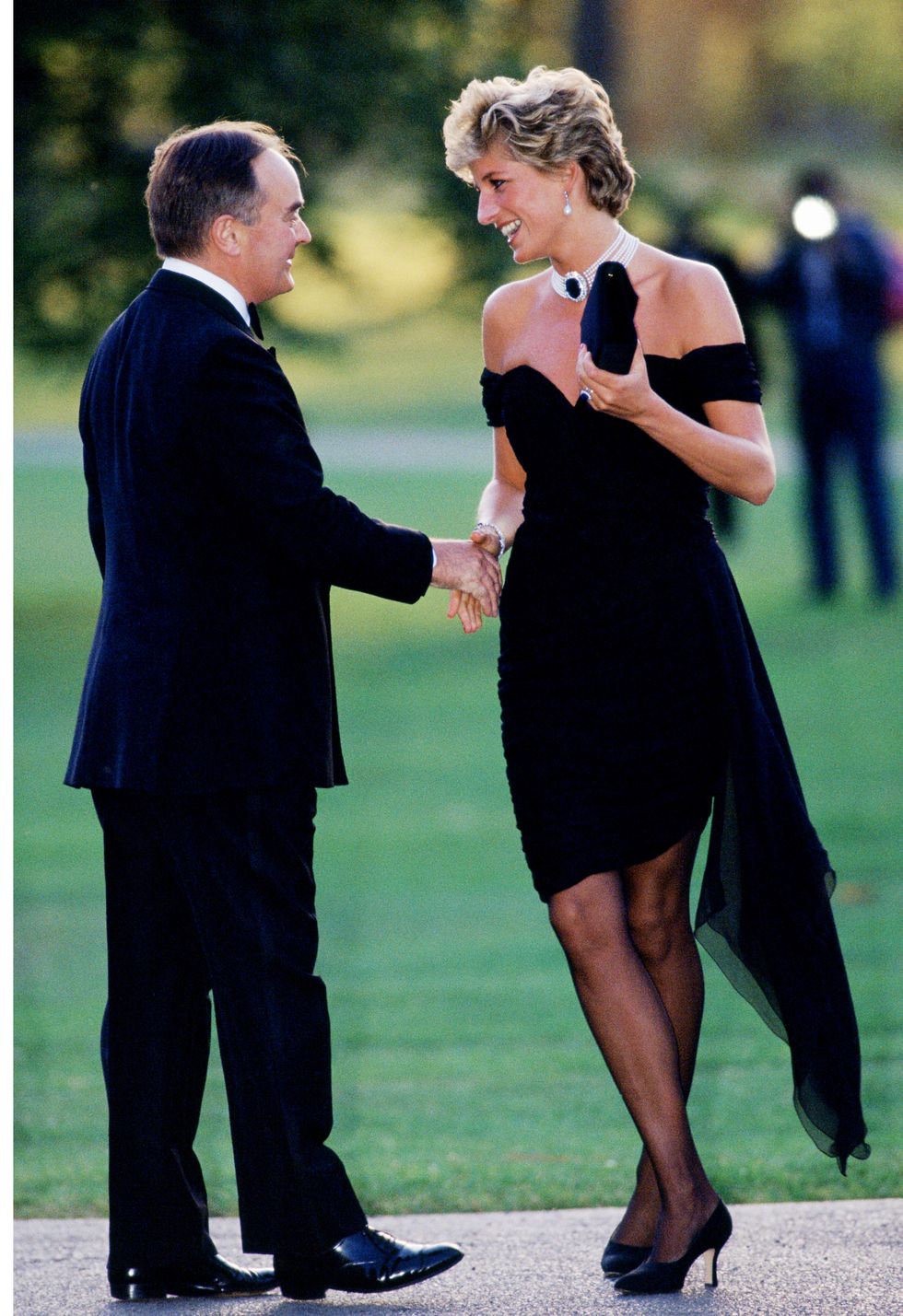 The Story of Princess Diana's Revenge Dress - The Crown Features Diana's  Revenge Dress from 1994