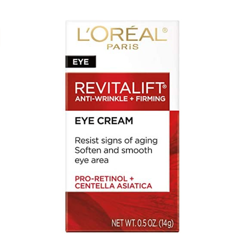 best drugstore eye cream l'oreal paris revitalift eye cream
