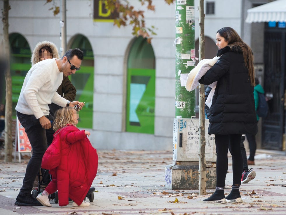 Lorena Van Heerde con sus hijos