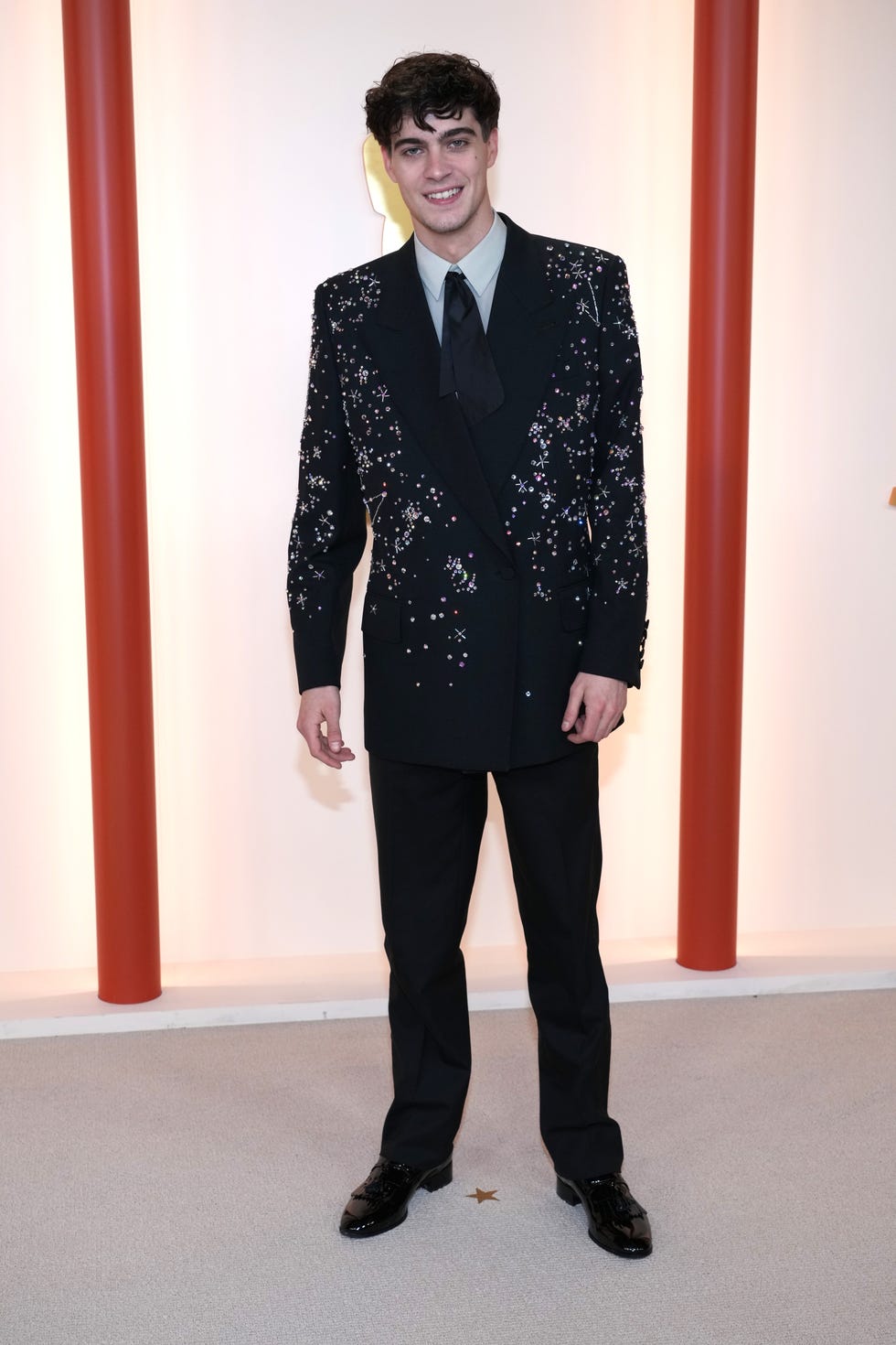 lorenzo zurzolo en la gala de los oscar 2023