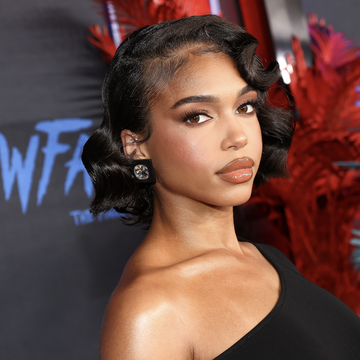 Watch Lori Harvey Grab Everyone's Attention in a See-Through Shirt