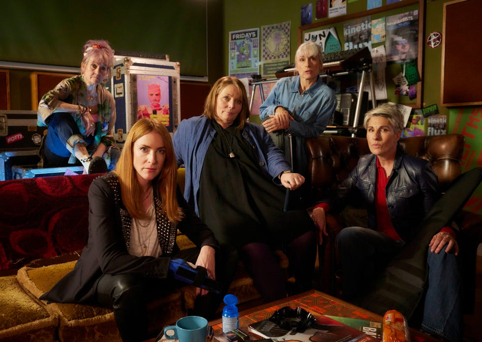 lorraine ashbourne, rosalie craig, joanna scanlan, amelia bullmore, tamsin greig, riot women