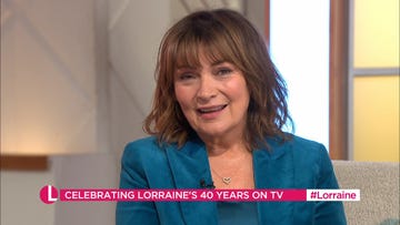 lorraine kelly celebrates 40 years on tv