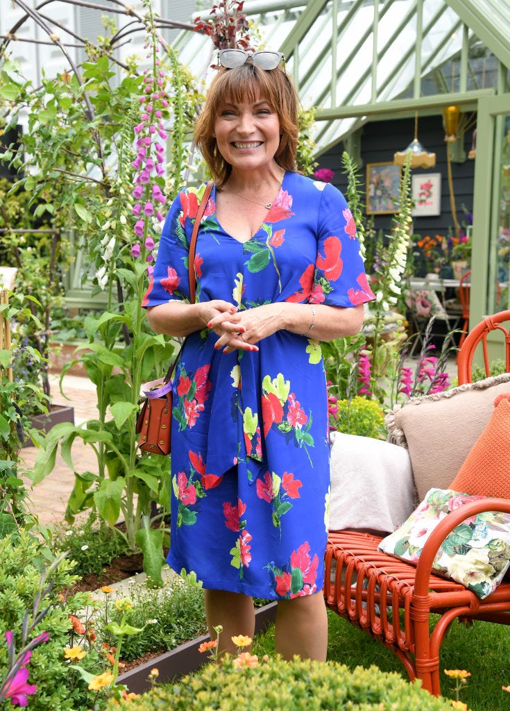 Lorraine Kelly's floral midi dress is a pretty nod to spring