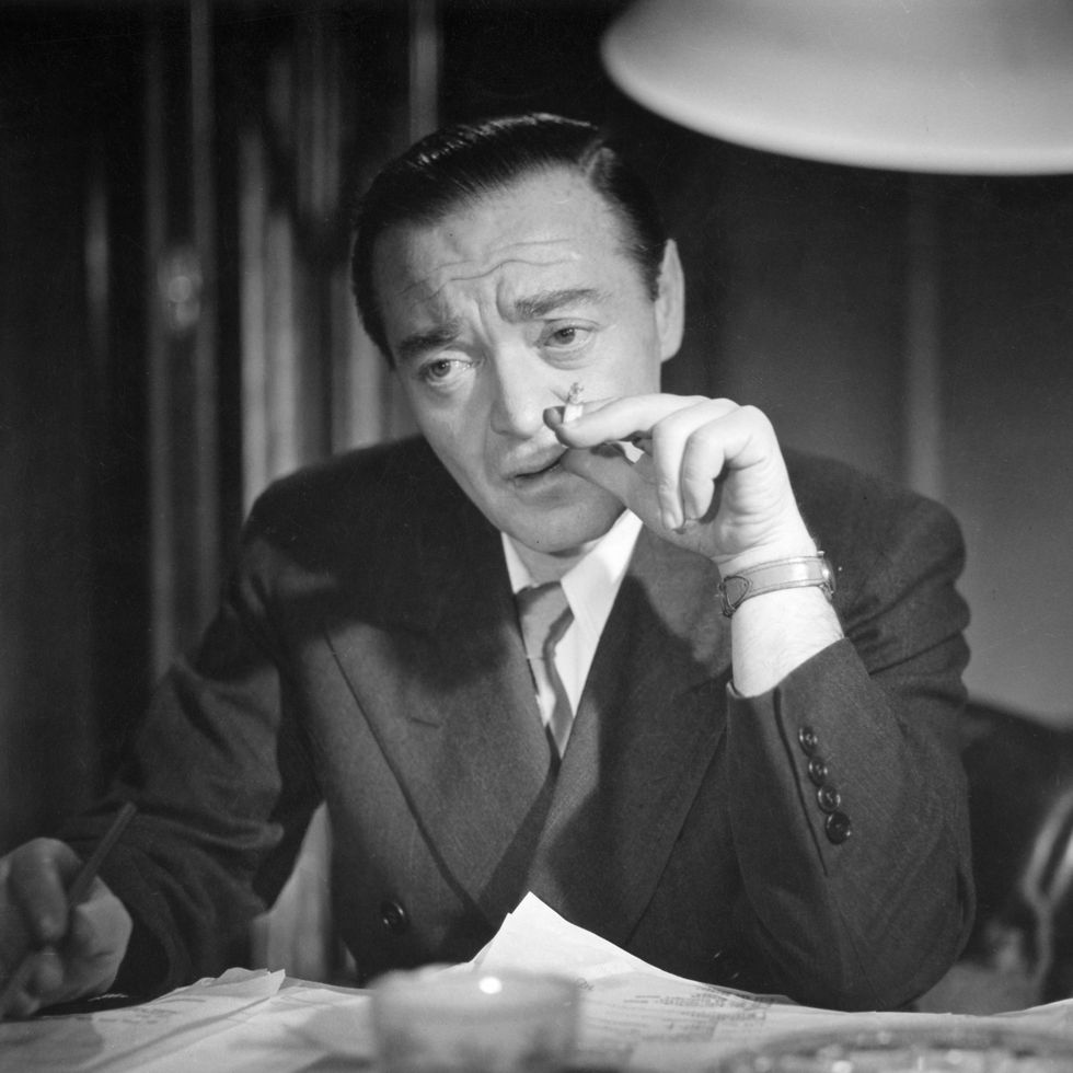 lorre, peter actor, autria/usa *26.06.1904 23.03.1964+ nee: laszlo loewenstein scene from the movie 'der verlorene' peter lorre in the role of dr. karl rothe directed by: peter lorre produced by: arnold pressburger filmproduktion (hamburg
