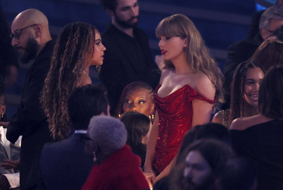See Taylor Swift and Blue Ivy Carter's Moment at the 2025 Grammys