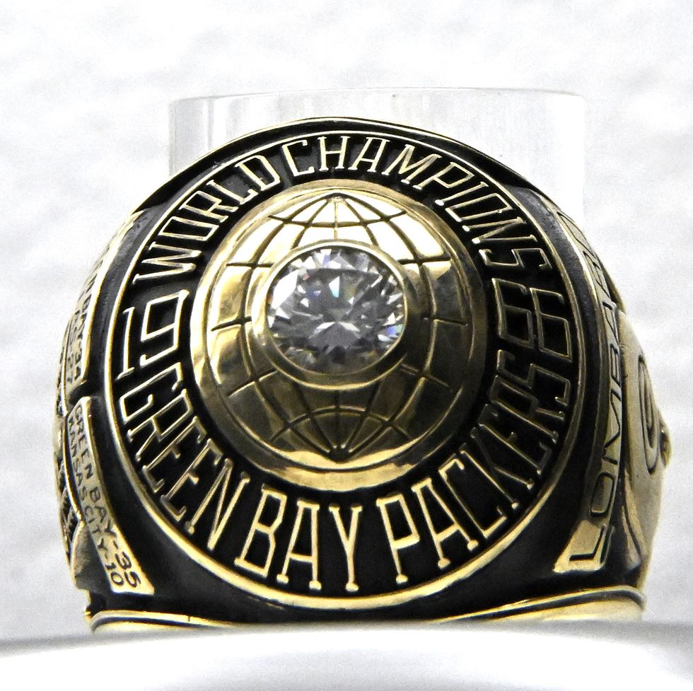 first super bowl ring 1966 green bay packers