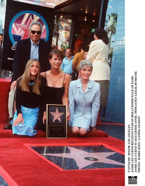Jamie Lee Curtis Receives Star On Hollywood Walk Of Fame Jamie Le jamie lee curtis receives star on hollywood walk of fame jamie le
