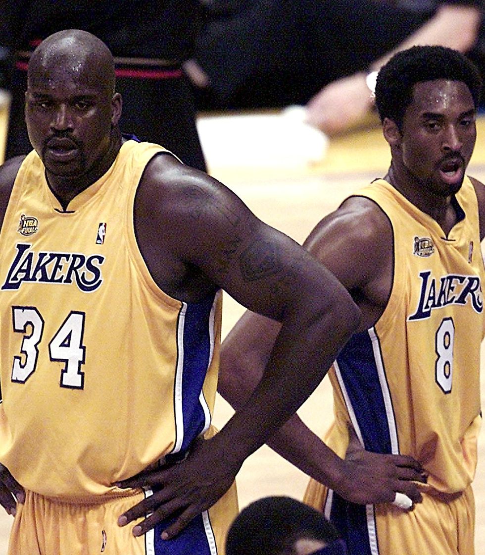 lakers o'neal and bryant