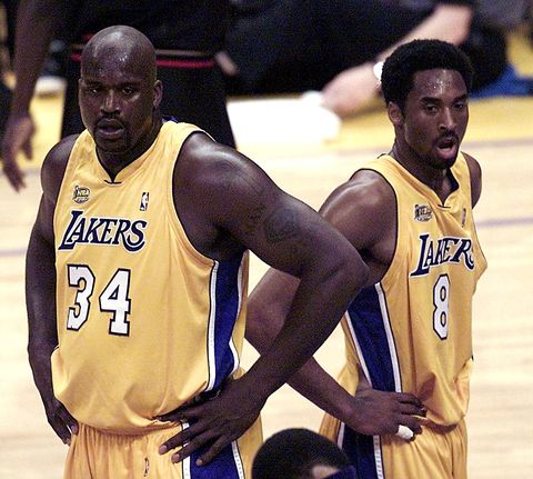 lakers o'neal and bryant