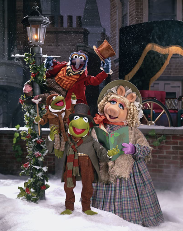los muppets en cuento de navidad película disney ellees