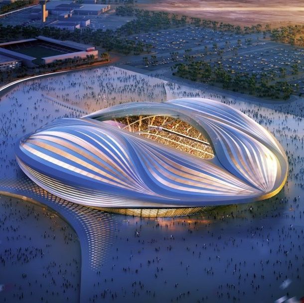 algunos de los proyectos más espectaculares de 2019 arquitectura al wakrah stadium, de zaha hadid architects