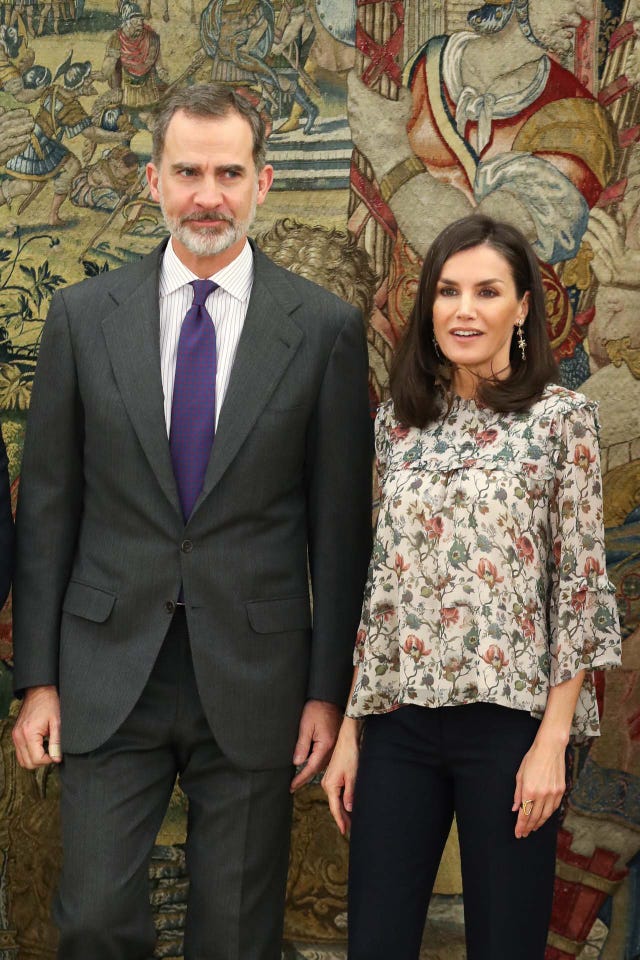 Letizia, Rey Felipe, audiencia