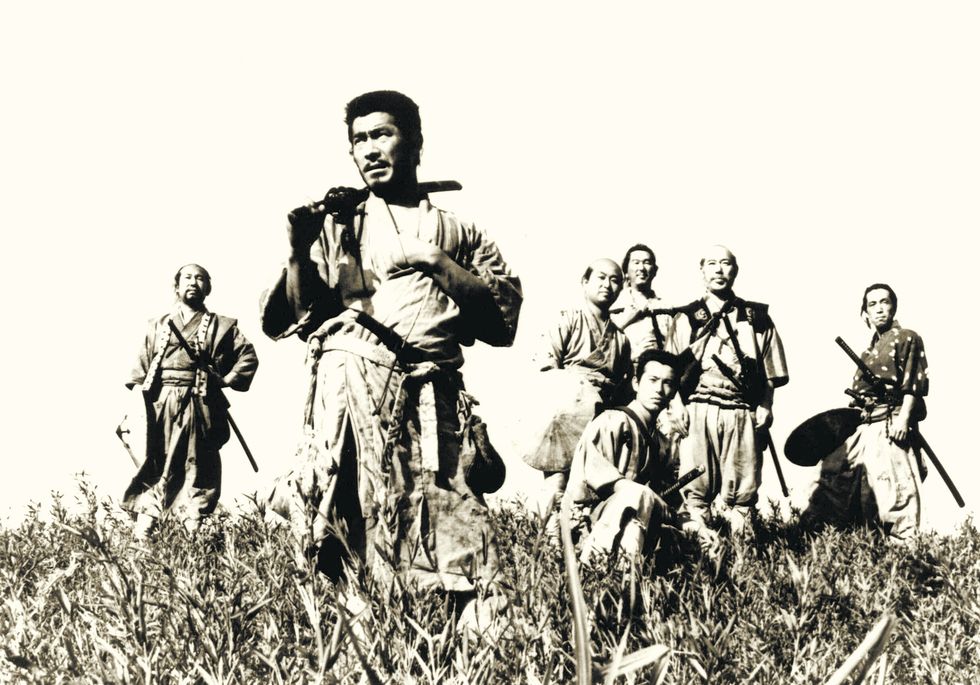 película los siete samuráis akira kurosawa 1954