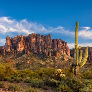 lost dutchman at sunset