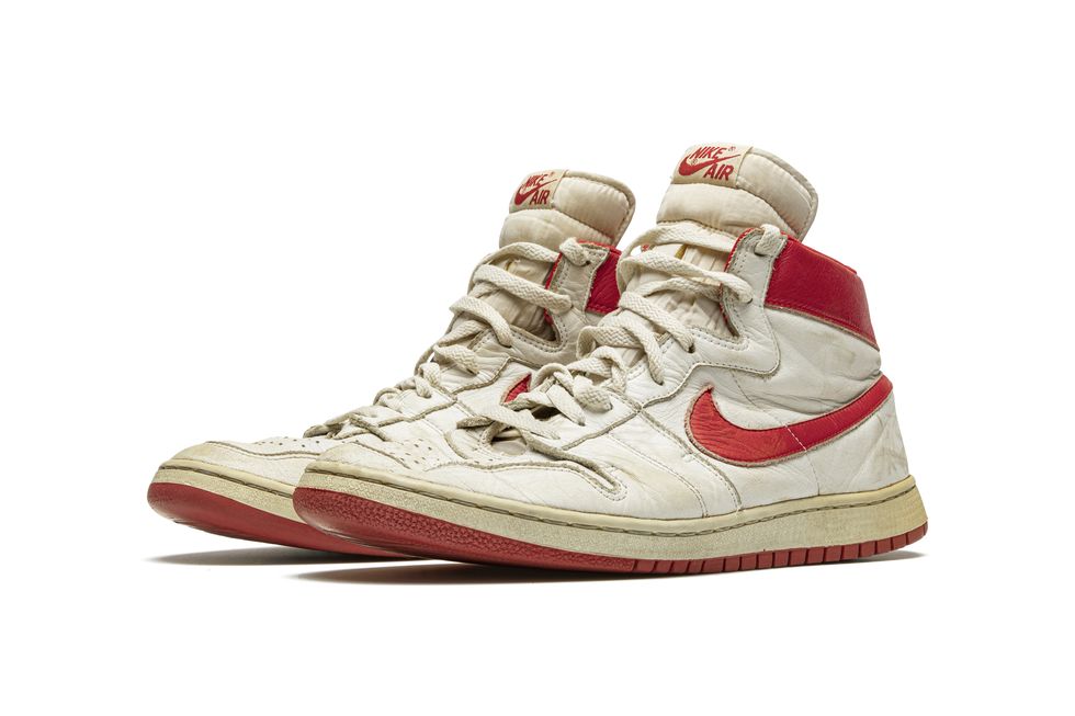 Michael Jordan's Sneakers from the 1984 Gold Medal Game Hit the