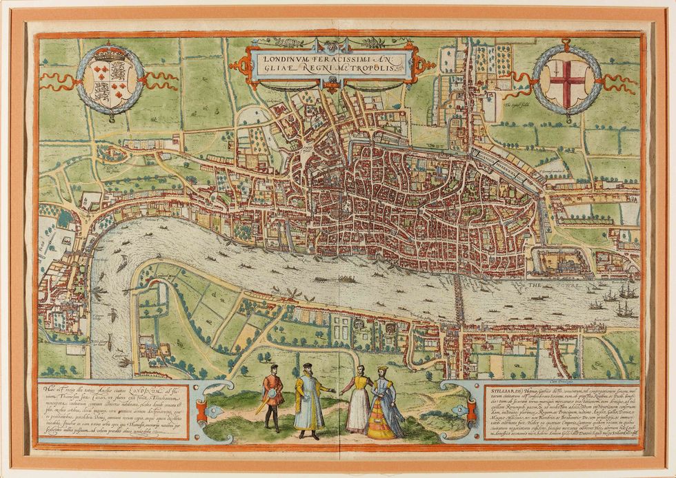 Lot 206 - map of London - Sotheby's