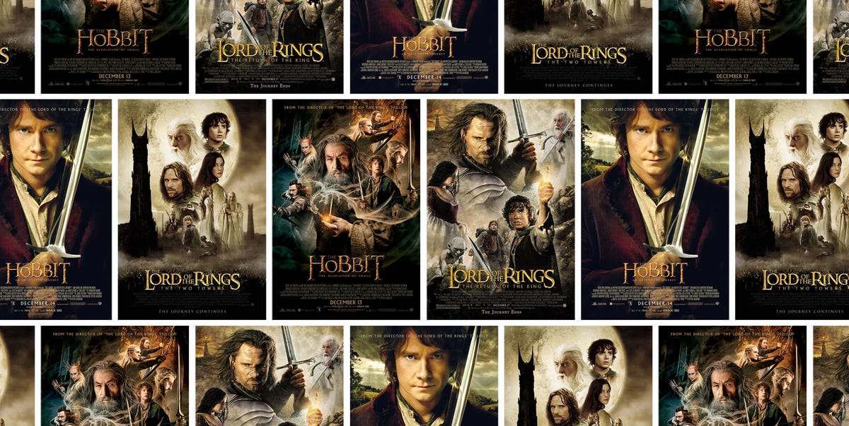 The Lord of the Rings and The Hobbit movies.