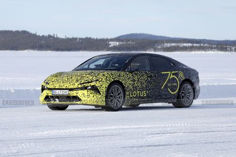 Nuevos modelos de coches eléctricos - 2025 lotus envya espiado