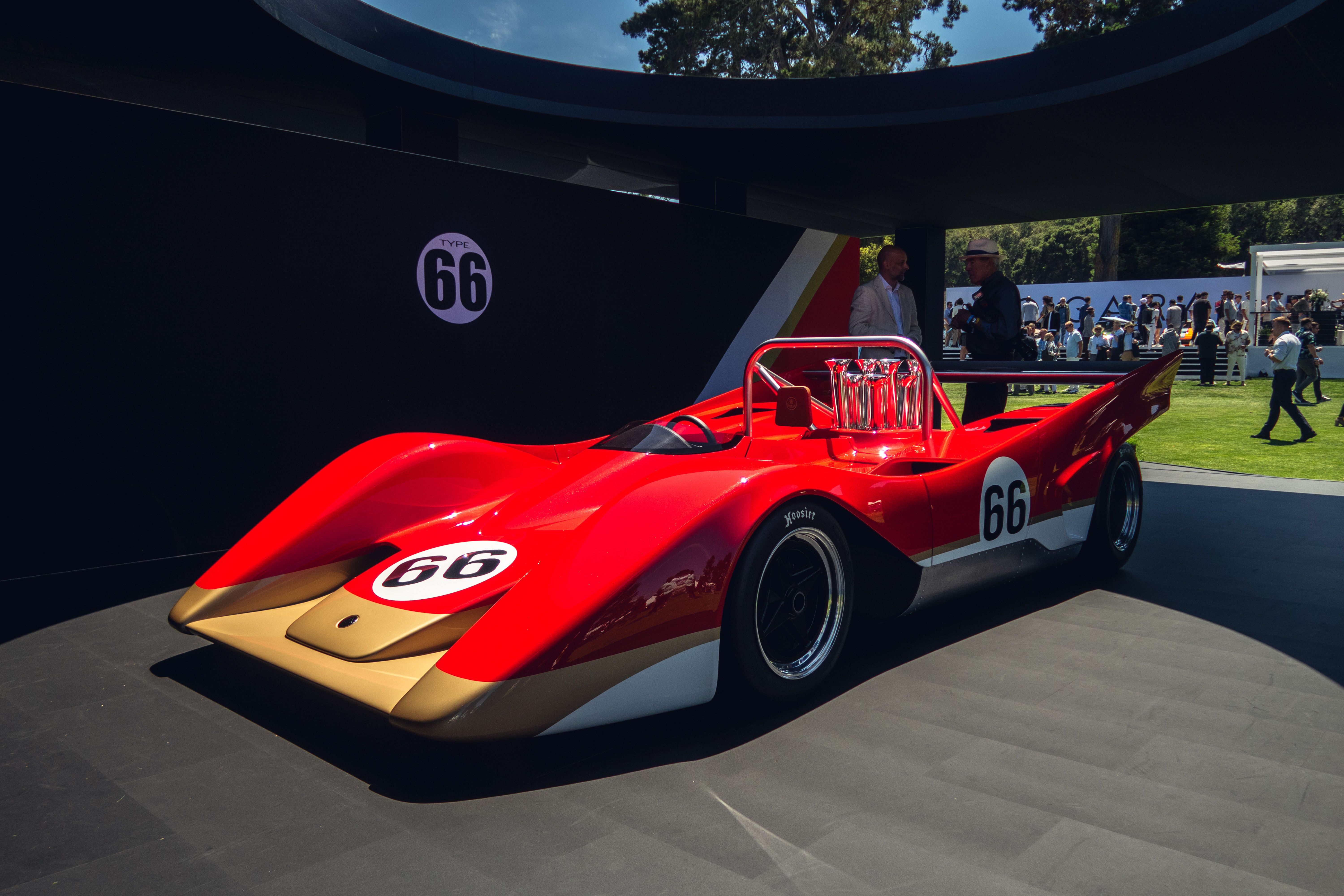 Lotus reveals 'lost' Type 66 at Monterey