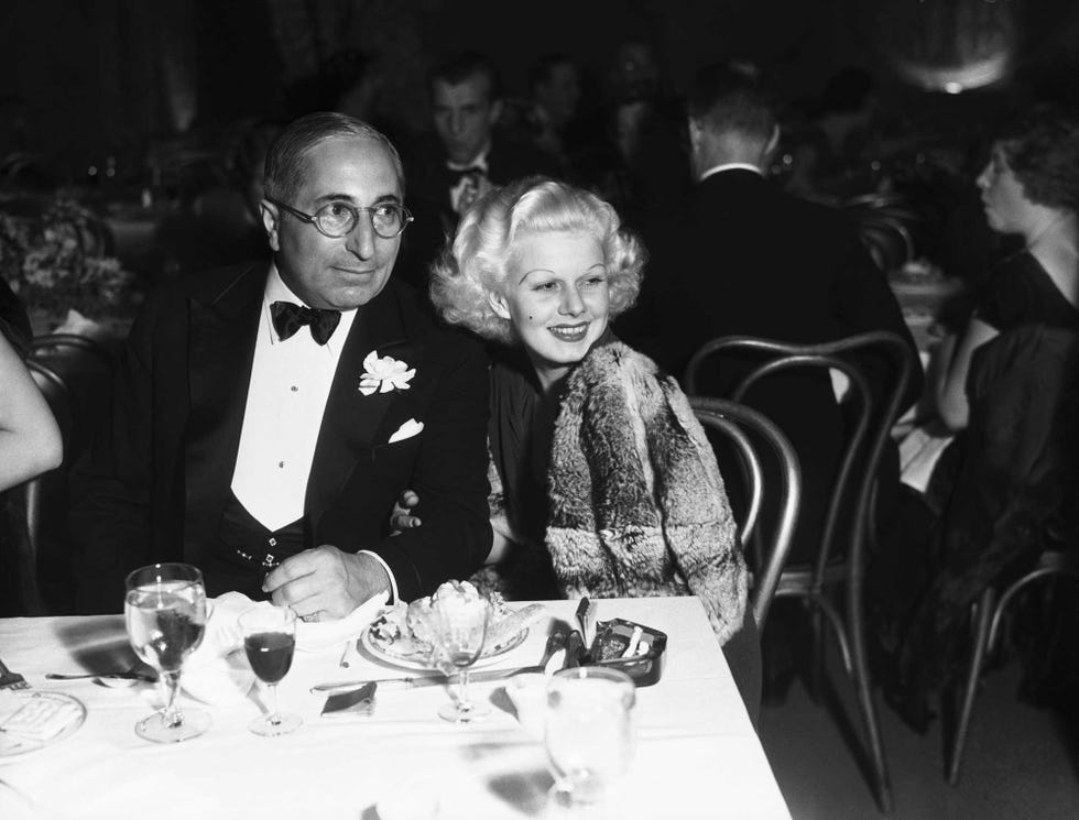 louis b mayer, jean harlow, hollywood, california