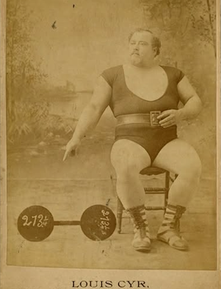 powerlifter strongman louis cyr