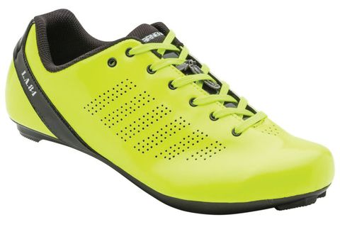 Shoe, Footwear, Outdoor shoe, Green, Yellow, Running shoe, Walking shoe, Product, Athletic shoe, Sneakers, 