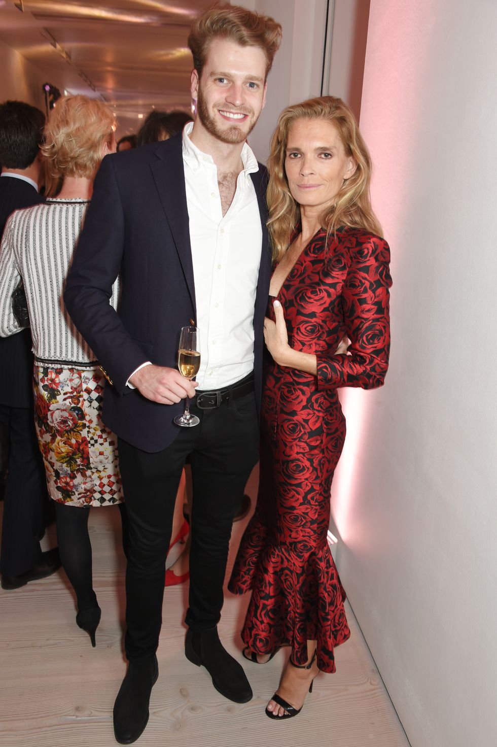 tatler's english roses 2017 in association with michael kors at saatchi gallery