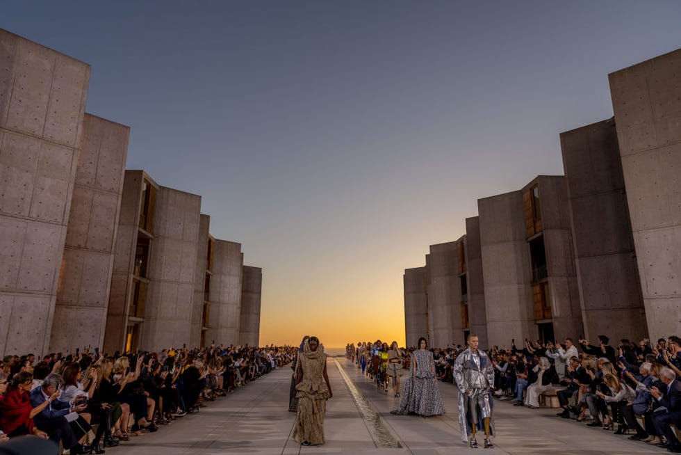 san diego, california may 12 models walk the runway at the louis vuitton 2023 cruise show on may 12, 2022 in san diego, california photo by emma mcintyregetty images