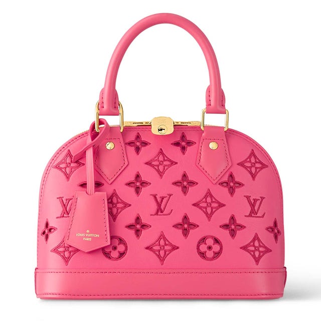 lv black and pink bag