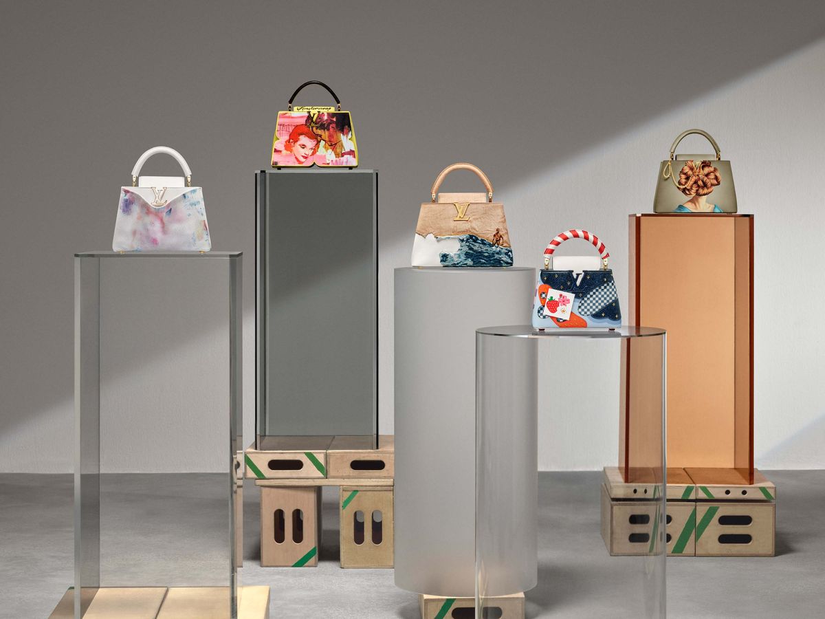Louis Vuitton Unveils Next Collection of Collectible ArtyCapucines Handbags  - Galerie