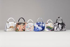 Louis Vuitton borsa Capucines a pois, prezzo e modelli