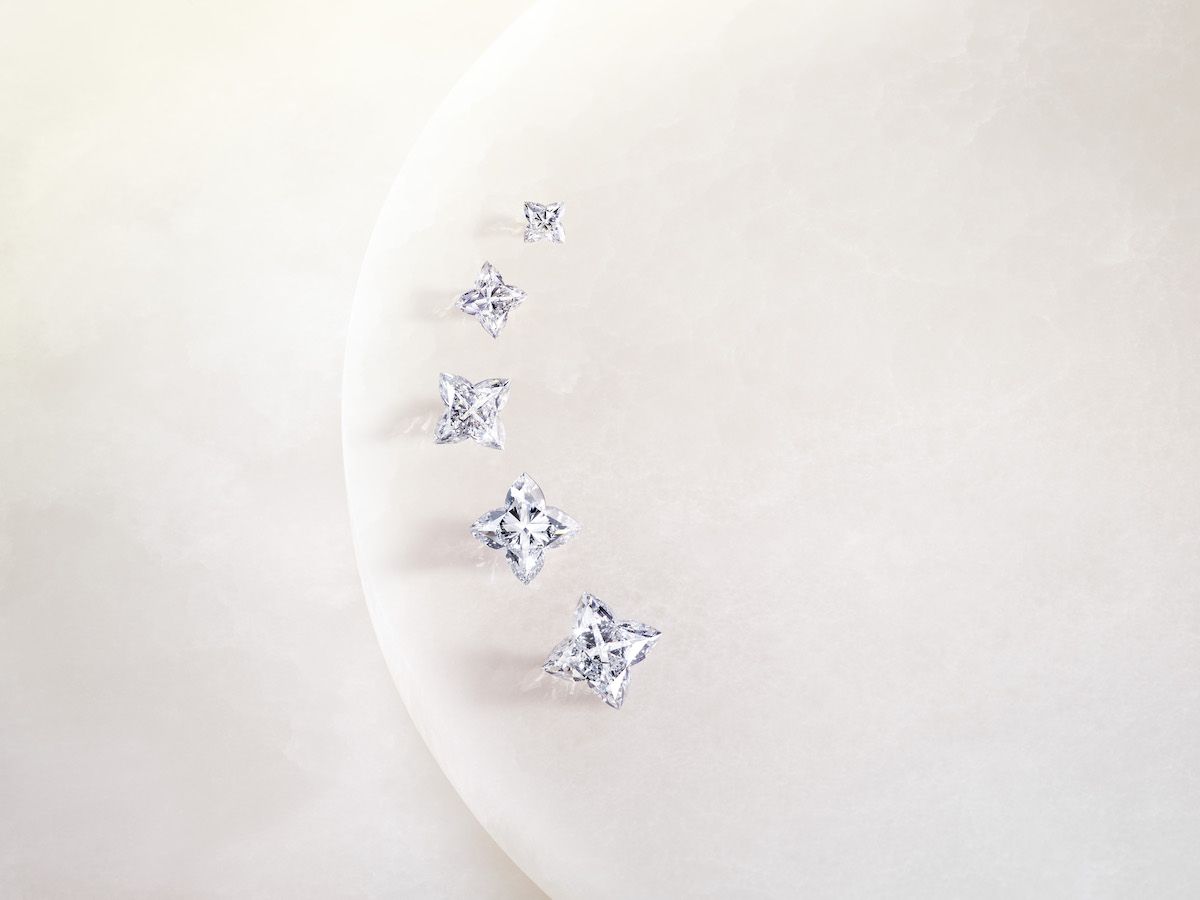 Logo-Shaped Diamonds: Louis Vuitton Special Cut Sparklers