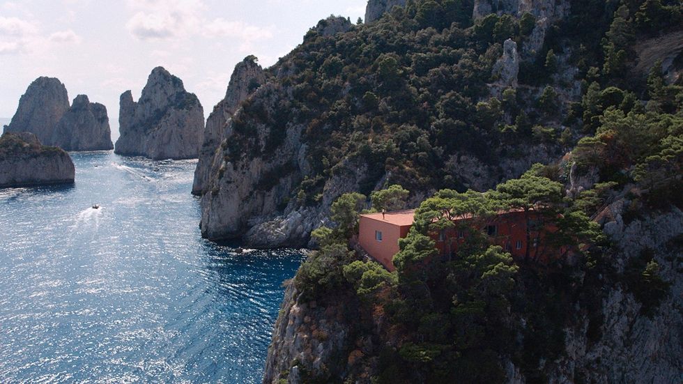 Casa Malaparte, location of the latest Louis Vuitton spot with Emma Stone