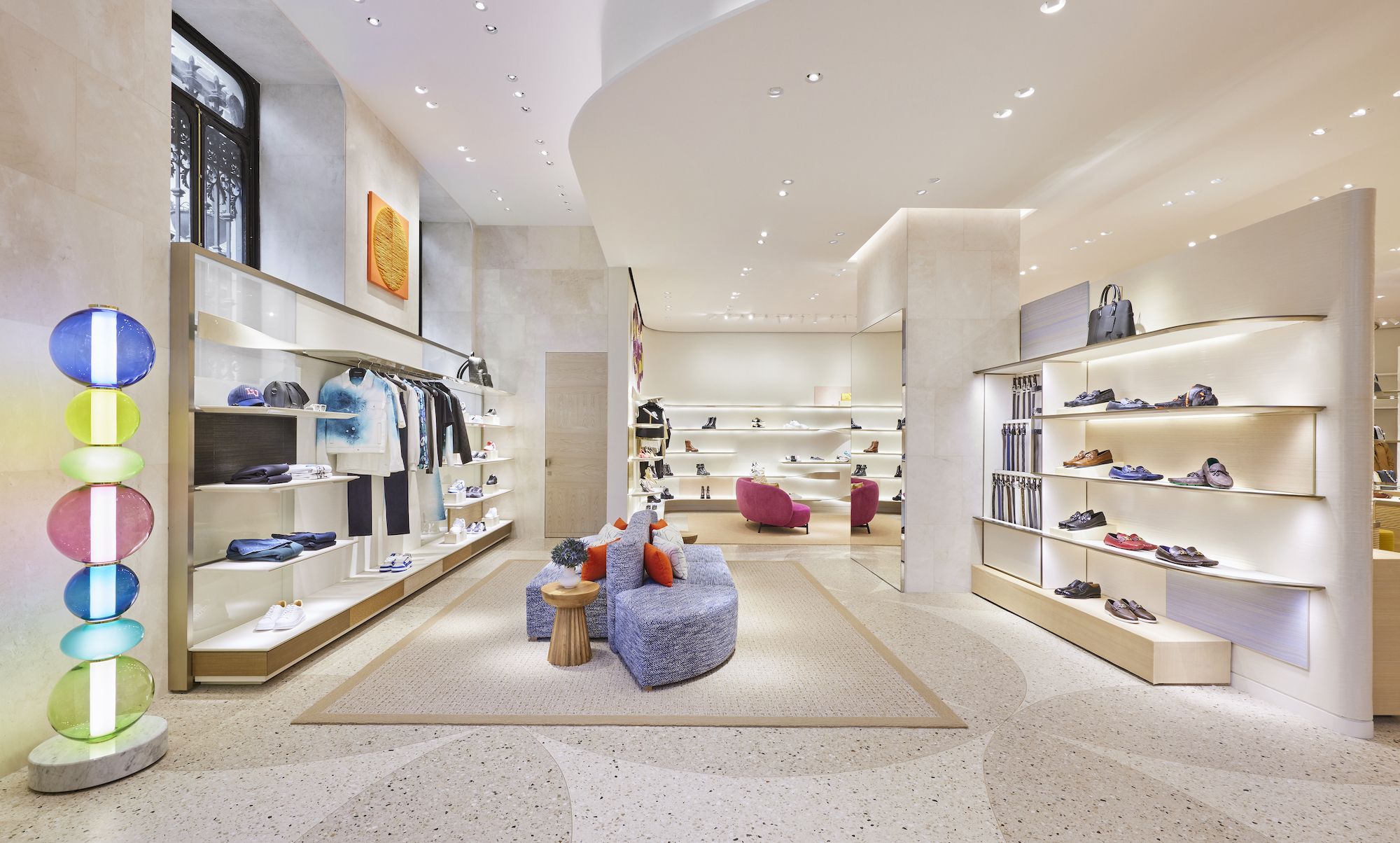 Re-inauguración de la boutique de Louis Vuitton en el centro comercial de  Castellana