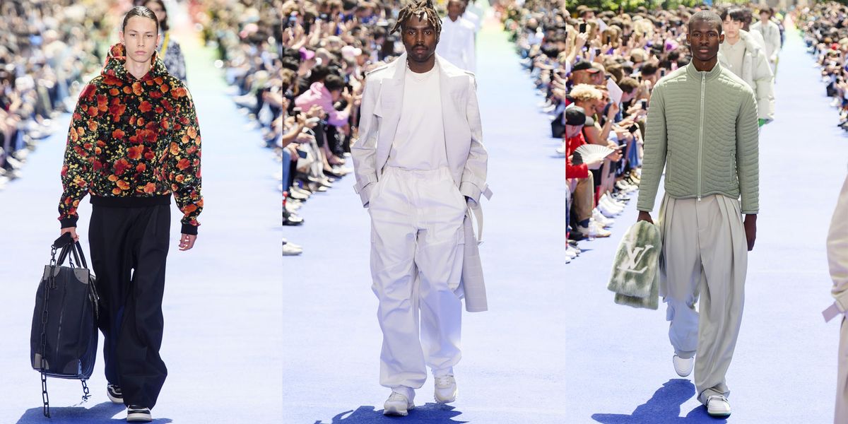 Louis Vuitton Damier Cobalt Race Collection From Men's Spring 2019