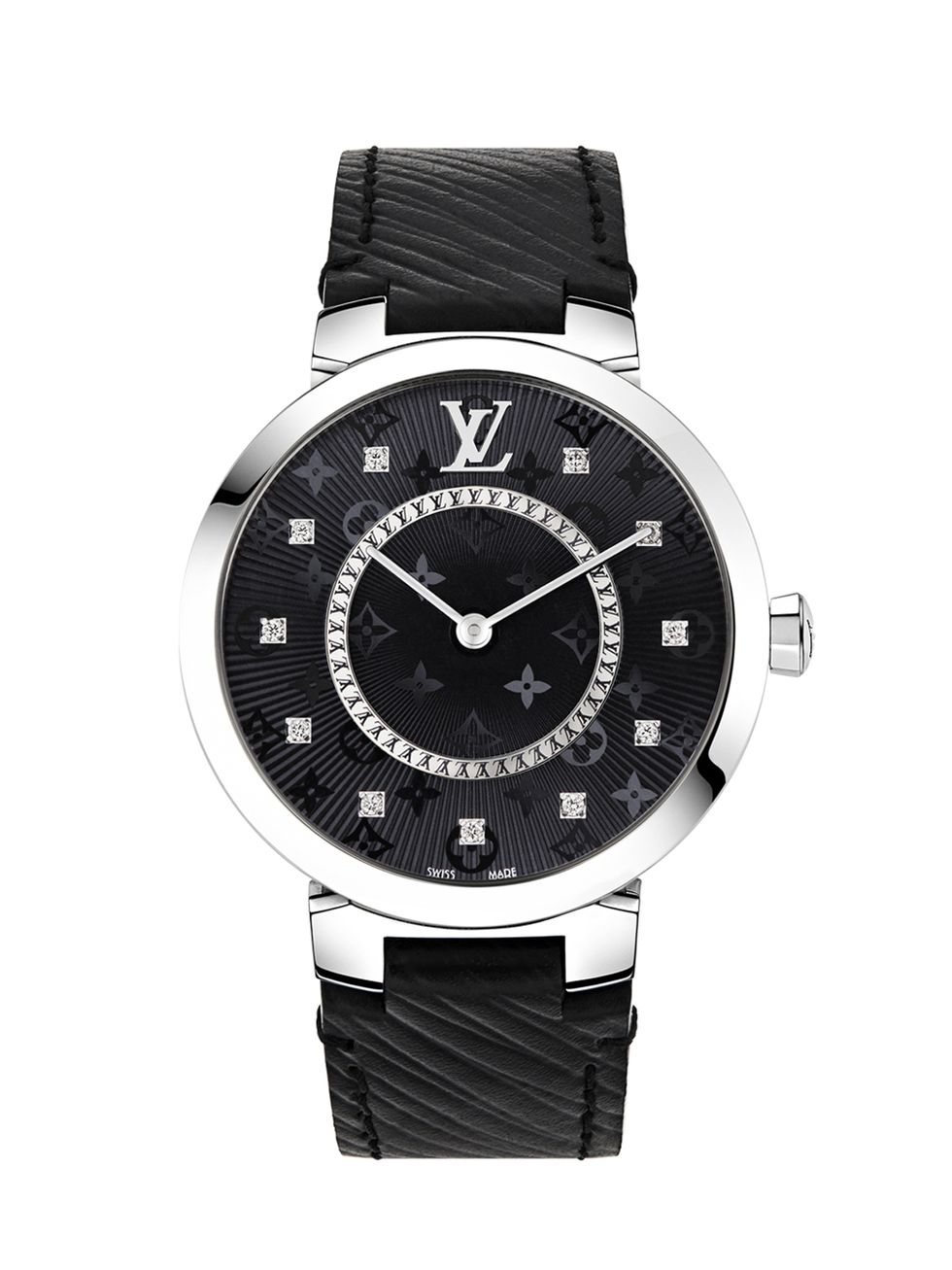 Tambour Slim Monogram 33MM Watch - Traditional Watches QBB170