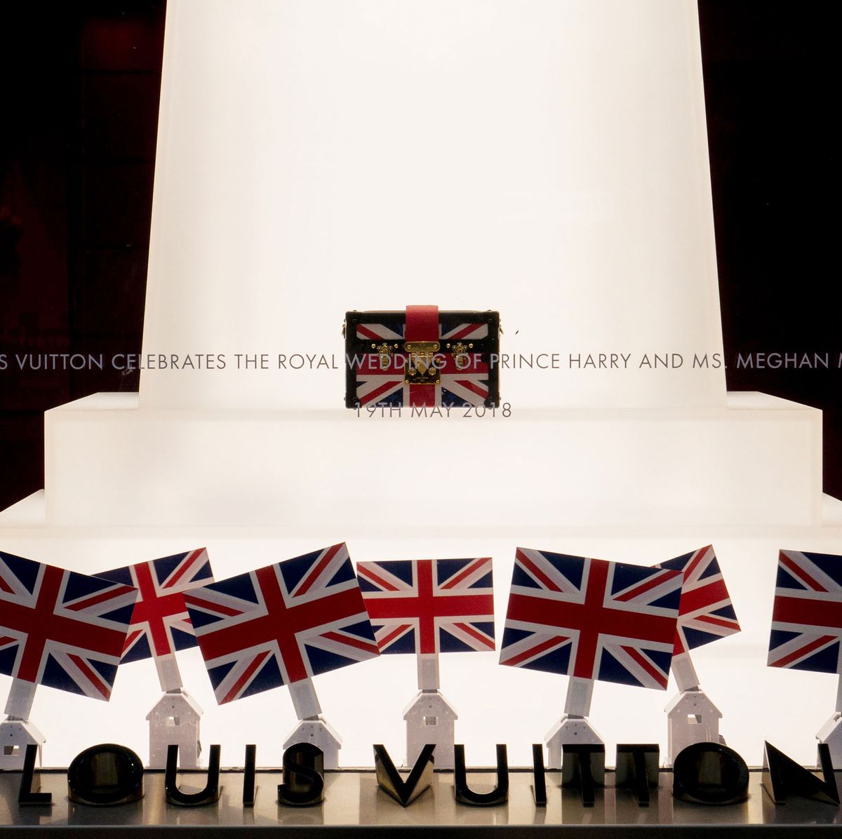 Louis Vuitton celebrates royal wedding with a patriotic bag collection
