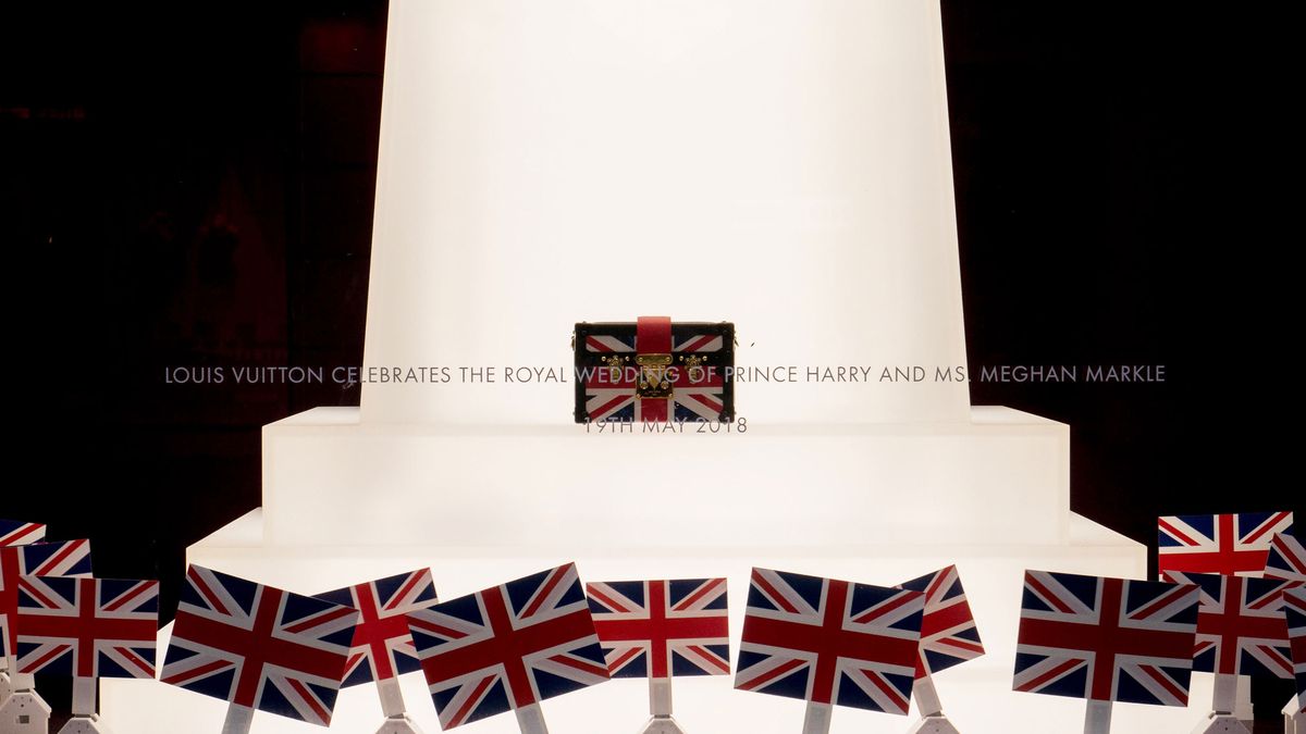 Rare Louis Vuitton bag created to celebrate royal wedding to be auctioned