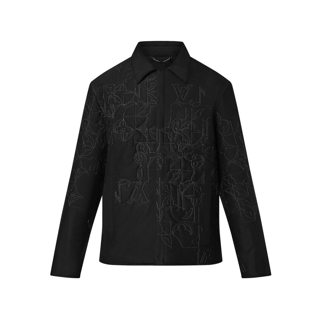 Louis Vuitton Authentic Mens Camisa negra manga larga Formal -  España