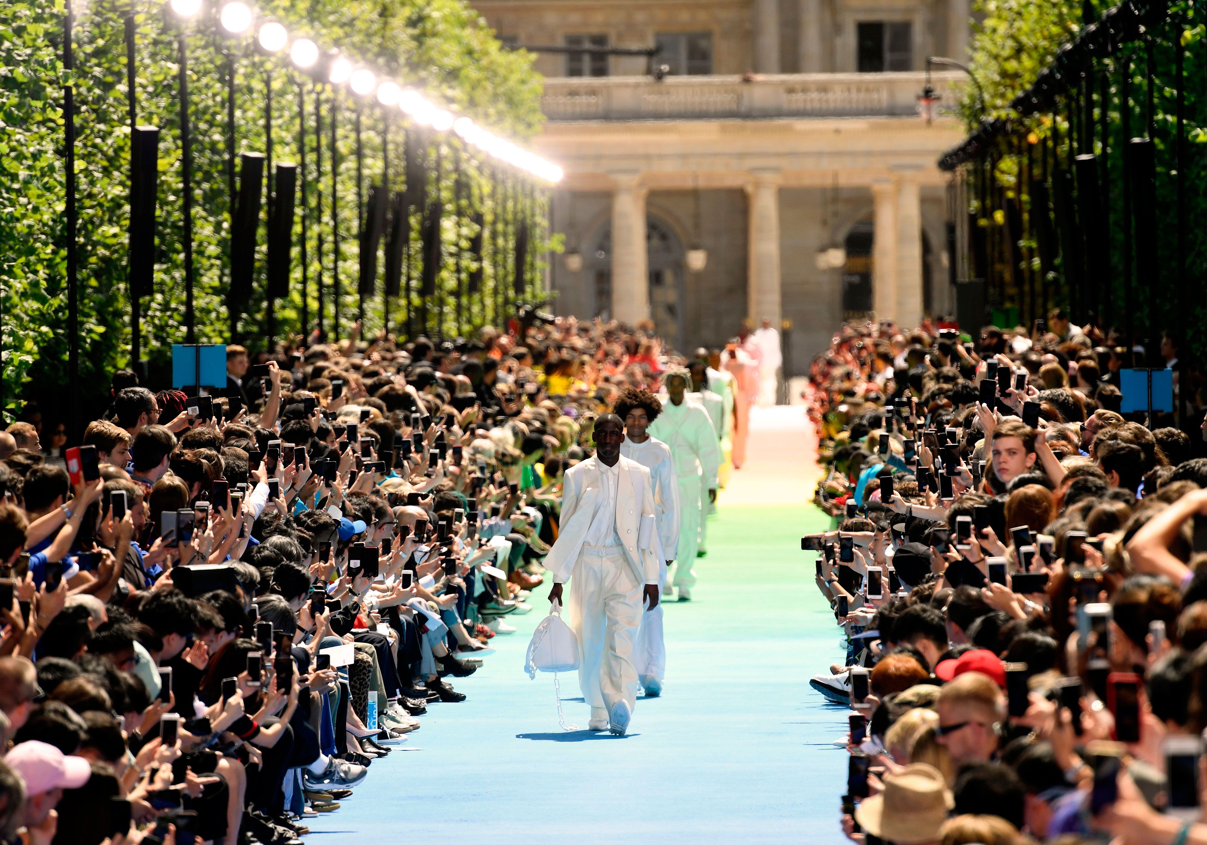 Everything you need to know about Virgil Abloh's debut Vuitton show  Menswear
